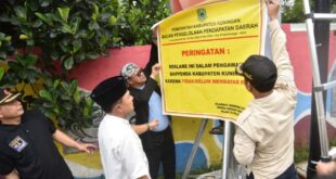 Bupati Kuningan Segel Lima Reklame Ilegal, Vendor Dapat Peringatan Keras!