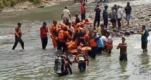 Bocah Hanyut di Ciwaru Akhirnya Ditemukan, yang di Sadamntra Masih Pencarian