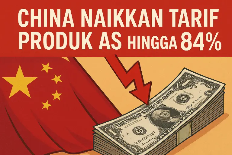 China Balas Tarif Trump, Produk AS Kena Bea Impor hingga 84 Persen