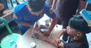 Lagi! Remaja Terjebak Cincin Besi, Damkar Kuningan Sigap Jadi Penyelamat