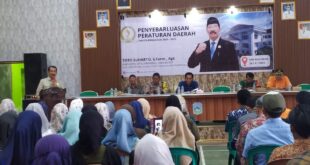 Toto Suharto Sosialisasikan Perda Bantuan Hukum untuk Warga Tak Mampu di Desa Kaliaren