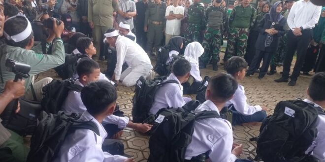 42 Pelajar di Kuningan Akan Digembleng Pendidikan Karakter Berbasis Semi Militer