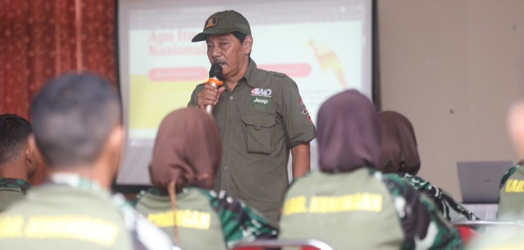 Ketua DPRD Kuningan Tanamkan Semangat Juang ke Pelajar, Bela Negara Tak Harus Perang