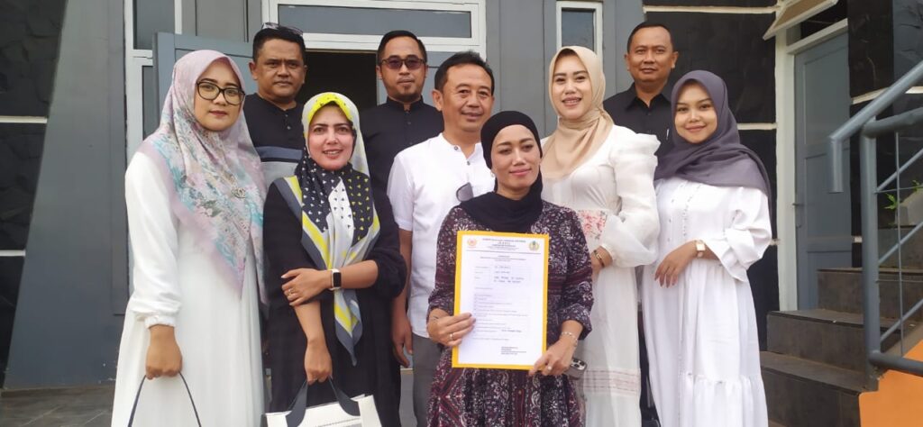 Satu-satunya Calon Perempuan, Lena Herlina Bertekad Benahi KONI Kuningan