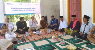 Gendeng PLN, Rokhmat Ardiyan Bantu Listrik Gratis ke Ponpes Bani Ilyas Cipancur