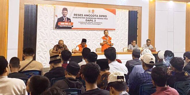 Reses di Desa Langseb, Anggota DPRD Kuningan F-PKS Yaya, Jaring Aspirasi Anak Muda