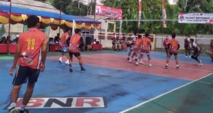 Turnamen Voli BNR Cup di Manis Kidul Dibuka Meriah, BNR A Sapu Bersih Laga Perdana
