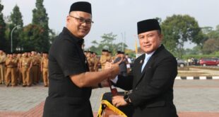 Wahyu Hidayah Dilantik jadi Pj Sekda Kuningan, Bupati Tekankan Empat PR Utama