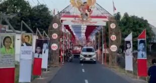 Viral! Warga Dusun Cimulya Bikin Gapura Epik Bhineka Tunggal Ika Tanpa Uang Desa