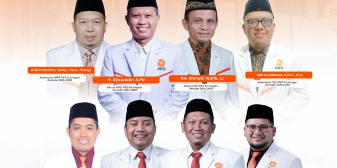 Ustadz Dwi Basyuni Kembali Pimpin PKS Kuningan Periode 2025–2030