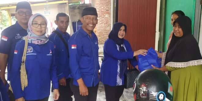 Demokrat Rayakan HUT ke-24, Berbagi Sembako dan Tekankan Anggota Dewan Merakyat