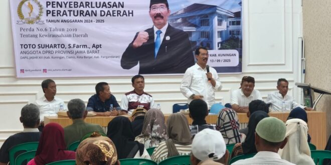 Toto Suharto Dorong Koperasi Merah Putih sebagai Motor Ekonomi Desa Cilimus