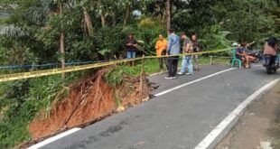 Akses Jalan Cipasung–Subang Tertutup Longsor, BPBD Minta Warga Waspada