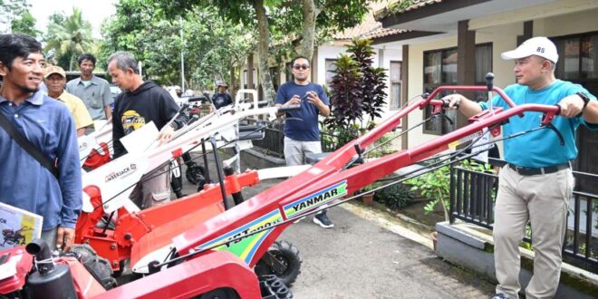 Buah Lobi Bupati Dian ke Kementan RI, 5 Desa di Kuningan Dapat Bantuan Hand Tractor
