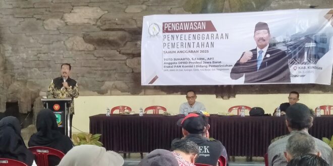 Pengawasan di Kadugede, Toto Suharto Tekankan Pemdes Optimalkan Perencanaan APBDes