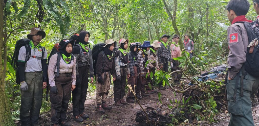 Tempa Mental di Alam Bebas, Candradimuka SMAN 3 Kuningan Tuntaskan Diklatsar Angkatan ke-31