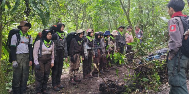Tempa Mental di Alam Bebas, Candradimuka SMAN 3 Kuningan Tuntaskan Diklatsar Angkatan ke-31