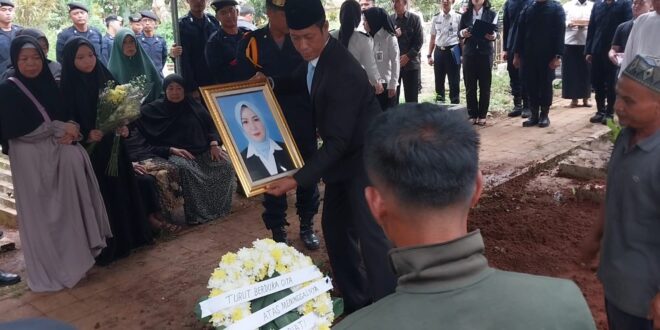 Lapas Kelas IIA Kuningan Gelar Pemakaman Kedinasan Almarhum R Tarbiati