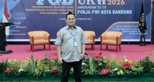 Iyan Irwandi Resmi Sandang Wartawan Utama, Torehkan Nilai Tinggi di UKW PWI Bandung