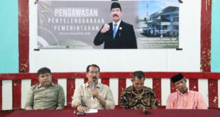 Perdana di Bulan Puasa, Toto Suharto Gelar Pengawasan Pemerintahan di Pancalang