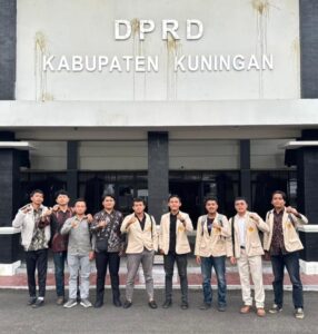 Sambangi DPRD Kuningan, PERMAHI Ingatkan Polemik PDAM Jangan Masuk Angin, BPKP pun Diminta Segera Turun