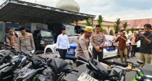 Jaga Kondusivitas Ramadan, Polres Kuningan Amankan 17 Kendaraan Balap Liar dan Sajam