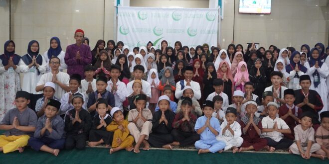 Sanlat Ceria bersama Irmas Al-Hidayah Desa Cilaja