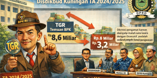 TGR Menyusut dari Rp8,6 M ke Rp3,2 M, Pengamat: Kok DPRD Malah Satu Suara dengan Eksekutif?