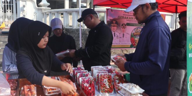 GPM Masagi “On The Road” Diserbu Warga di CFD Kuningan, Pangan Murah Jadi Senjata Tekan Inflasi