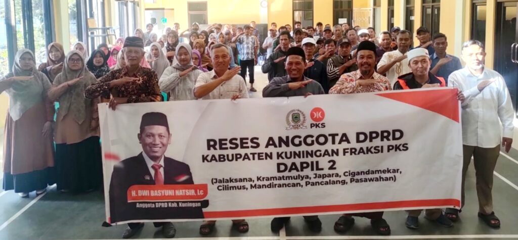 Turun ke Desa Sadamantra, Dwi Basyuni Konsisten Kawal Aspirasi Warga Dapil 2