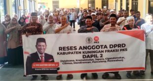 Turun ke Desa Sadamantra, Dwi Basyuni Konsisten Kawal Aspirasi Warga Dapil 2