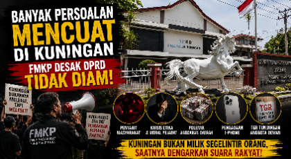 Banyak Persoalan Mencuat di Kuningan, FMKP Desak DPRD Tidak Diam