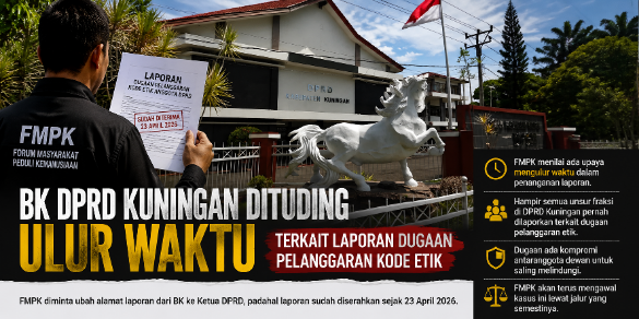 BK DPRD Kuningan Dituding Ulur Waktu Proses Dugaan Pelanggaran Kode Etik, Eman: Belum Ada Disposisi Pimpinan