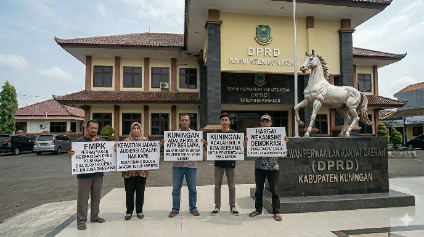 FMPK Pertanyakan Keseriusan DPRD Kuningan, Dua Surat Audiensi Belum Juga Direspons