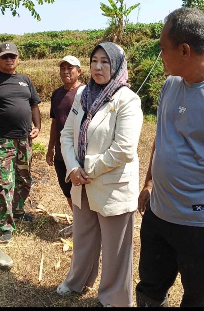 Warga Gotong Royong Perbaiki Pondasi Jembatan Galumpit, Wabup Kuningan Turun Tangan