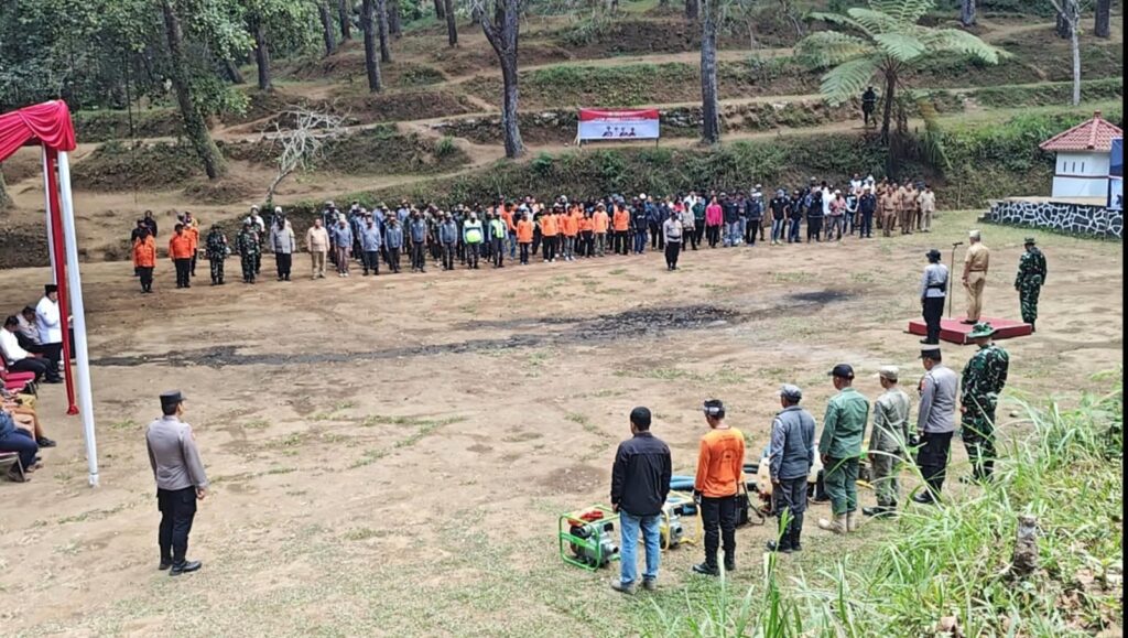 Cigugur Perkuat Kesiapsiagaan Karhutla, Ratusan Relawan Jaga Kawasan Ciremai dan Obyek Wisata