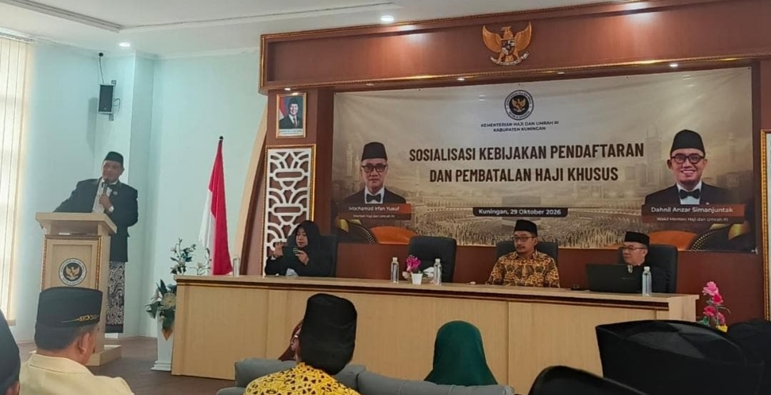 Kemenhaj Kuningan Sosialisasikan Regulasi Haji Khusus, 43 Penyuluh Agama dan Pengurus KBIHU Ikuti Pembekalan